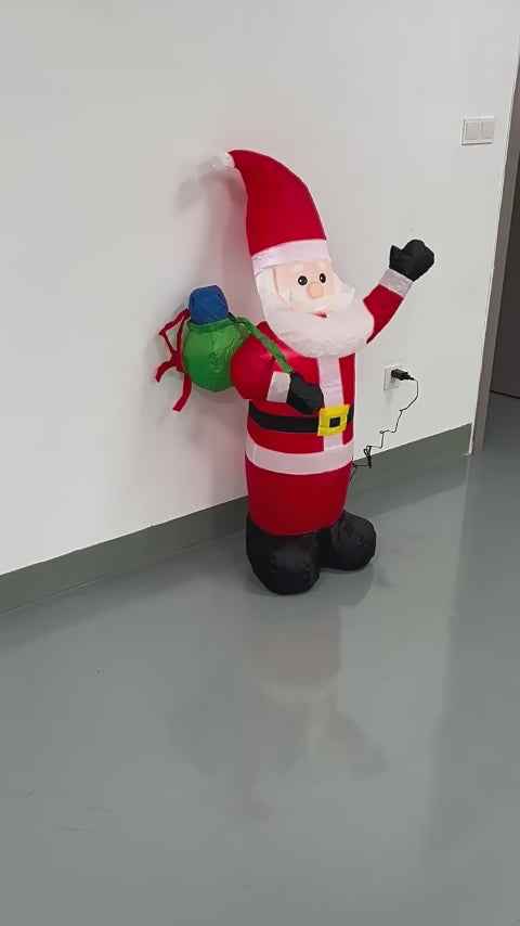 Christmas inflatable gifts, Santa Claus LED lights, decorative ornaments, Santa Claus inflatable models | FREE SHIPPING