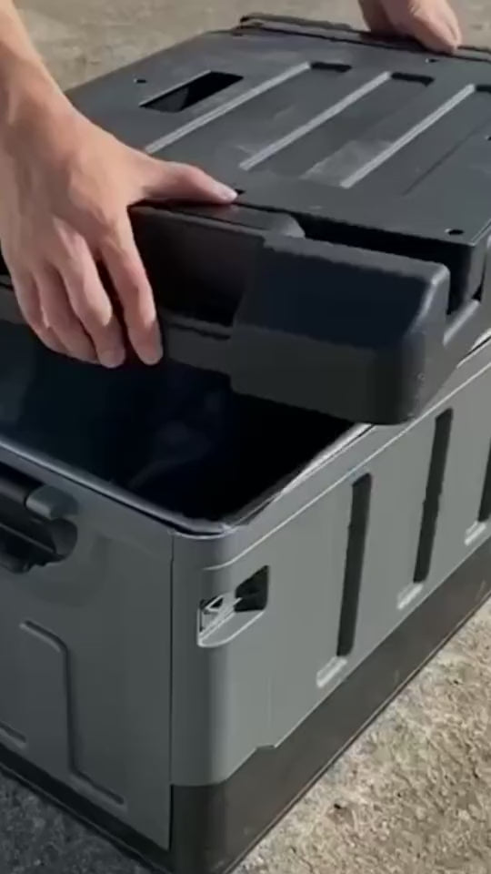 Camping Box With Folding Seat, Outdoor Car Fishing Bench