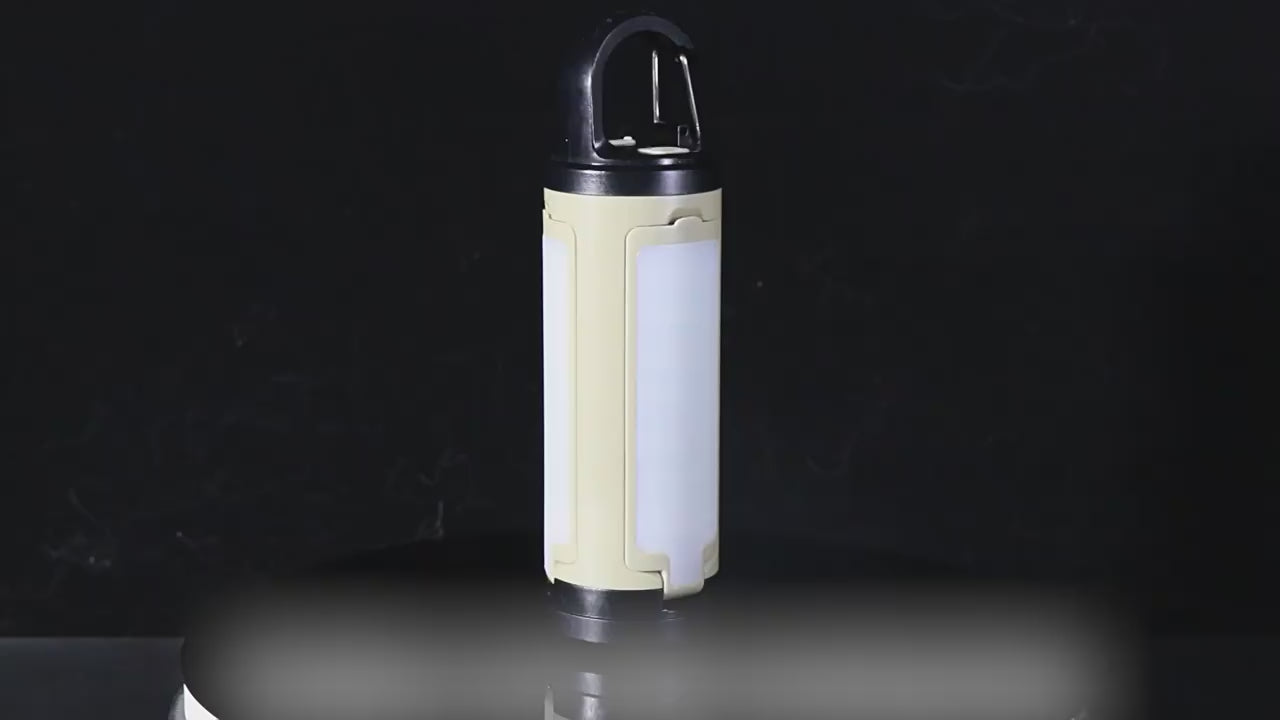 New portable hanging camping light can be folded 90 degrees, three-leaf light, multi-functional emergency camping light for outdoor use | FREE SHIPPING