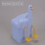 FXXK DUCK Creative Silicone Night Light USB Rechargeable Eye-Friendly Night Light | FREE SHIPPING