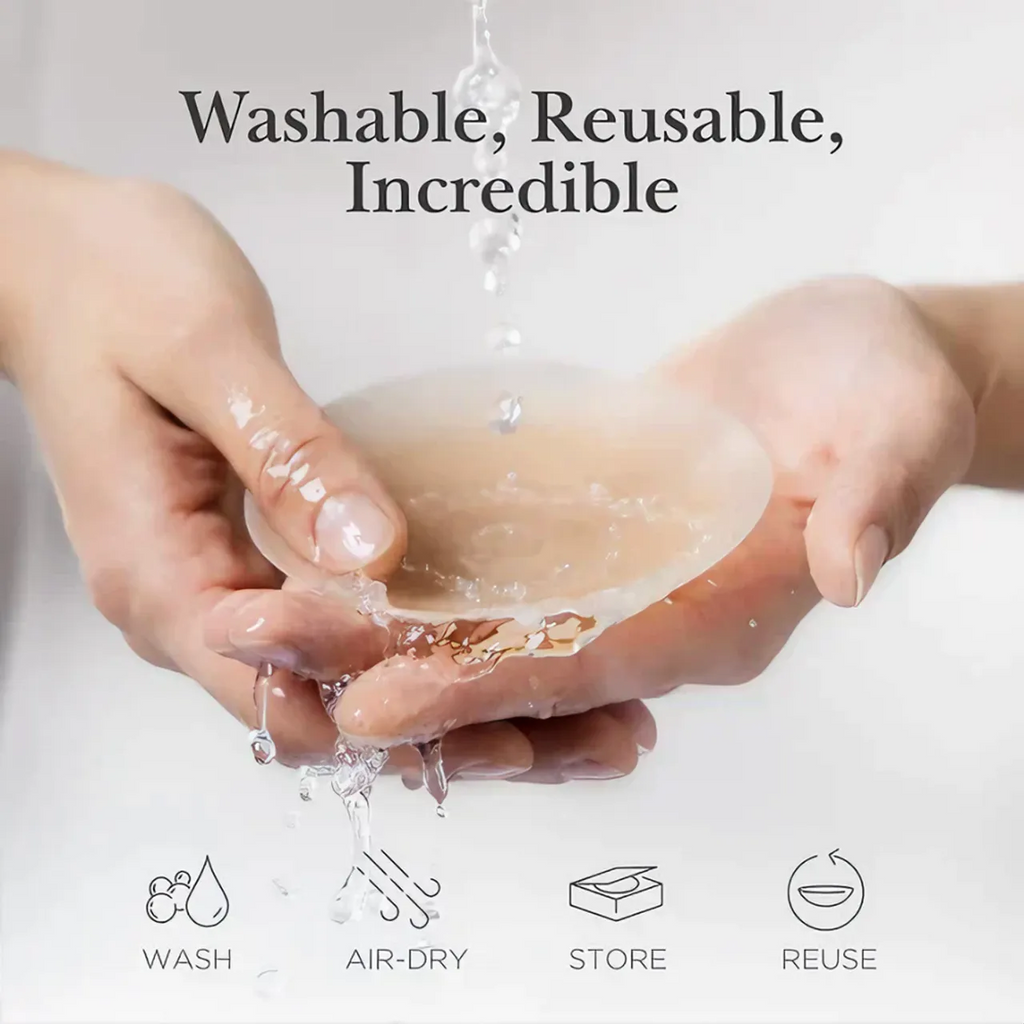 ✨ Invisible Silicone Nipple Covers – Reusable, Latex-Free, Wedding-Friendly | 43% OFF, FREE SHIPPING