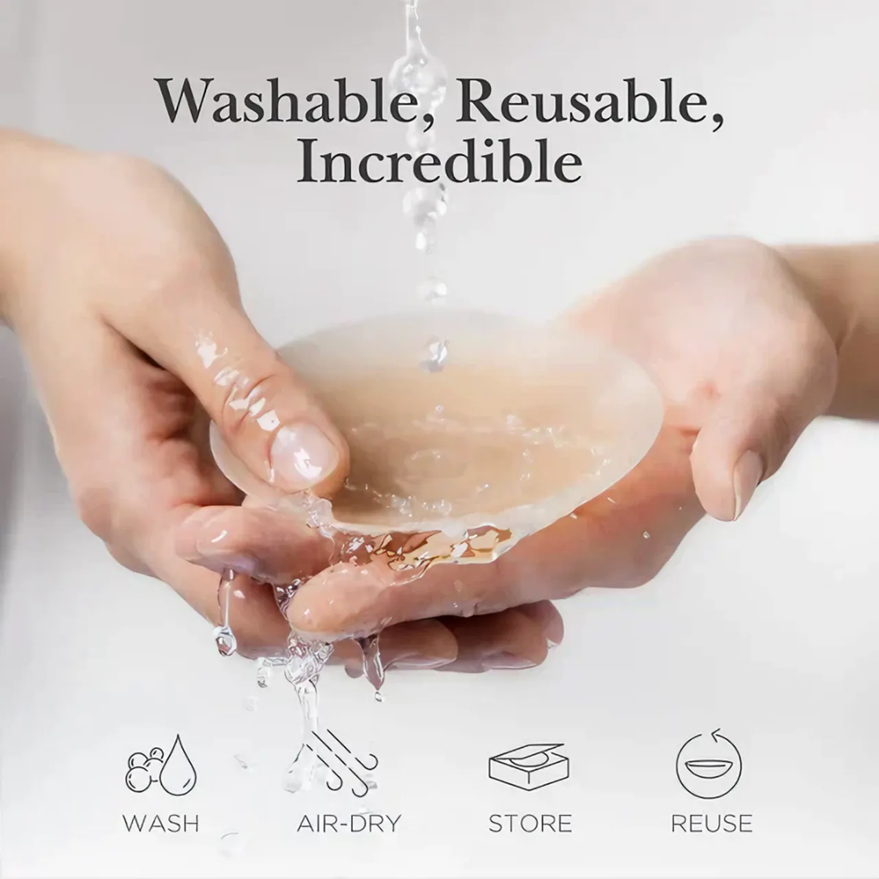 ✨ Invisible Silicone Nipple Covers – Reusable, Latex-Free, Wedding-Friendly | 43% OFF, FREE SHIPPING