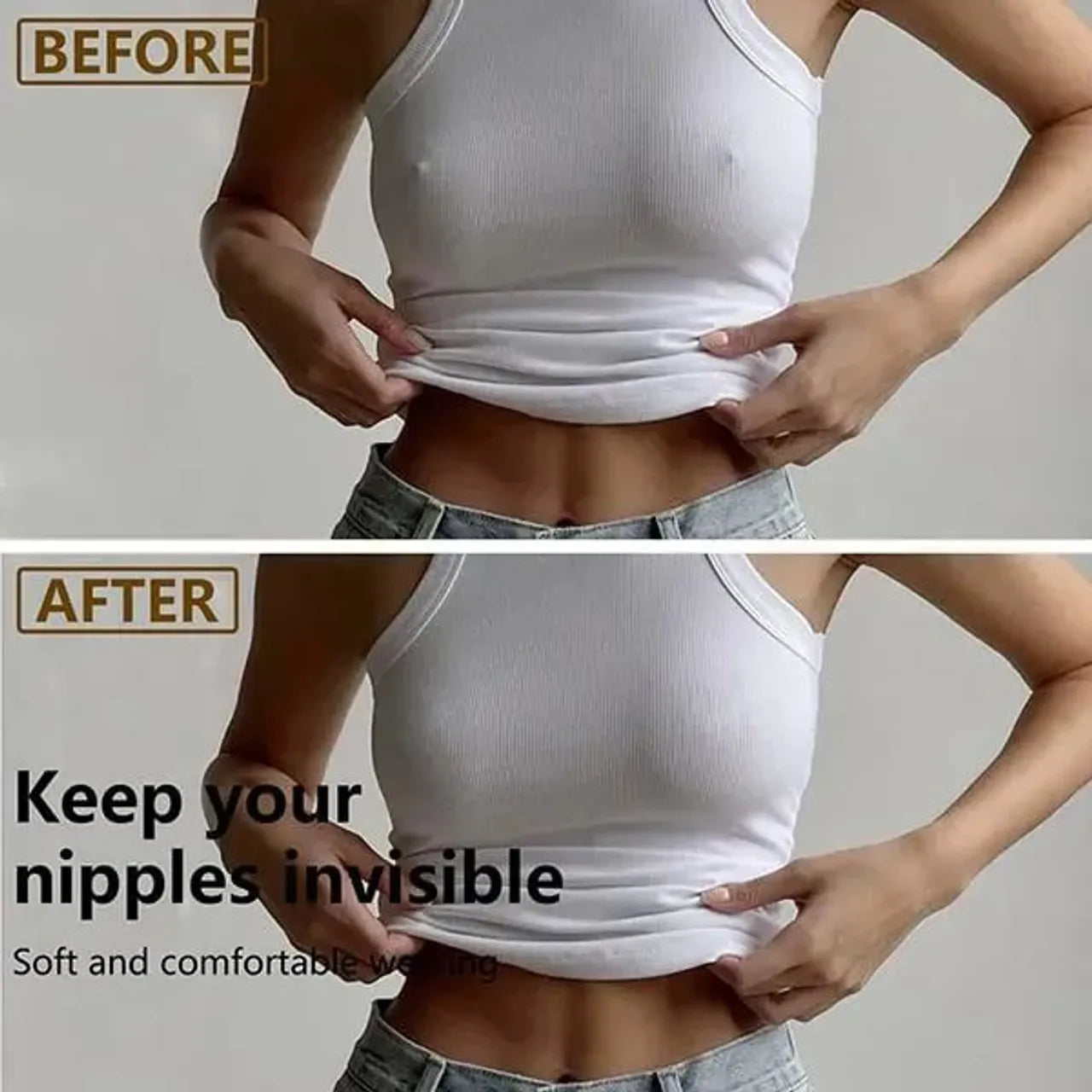 ✨ Invisible Silicone Nipple Covers – Reusable, Latex-Free, Wedding-Friendly | 43% OFF, FREE SHIPPING