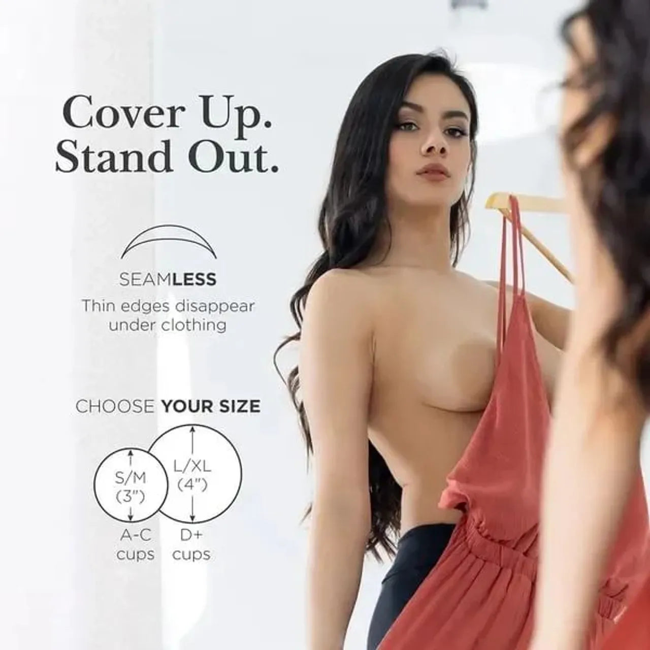 ✨ Invisible Silicone Nipple Covers – Reusable, Latex-Free, Wedding-Friendly | 43% OFF, FREE SHIPPING