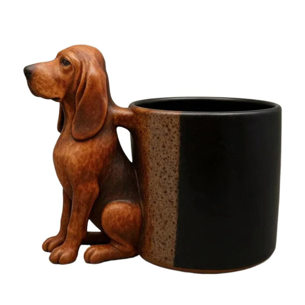 Dachshund Lover’s Mug 🐾☕ | Cute & Trendy Japanese-Style Cup